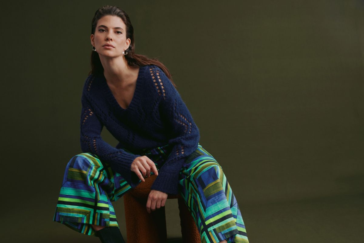 Model wearing Elk Fashion