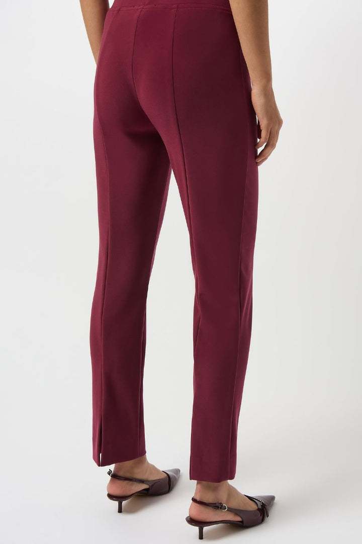 Pantalon slim classique sur mesure 144092 en noir, blanc, bleu marine, pierre de lune et vanille par Joseph Ribkoff in Noir / 16
