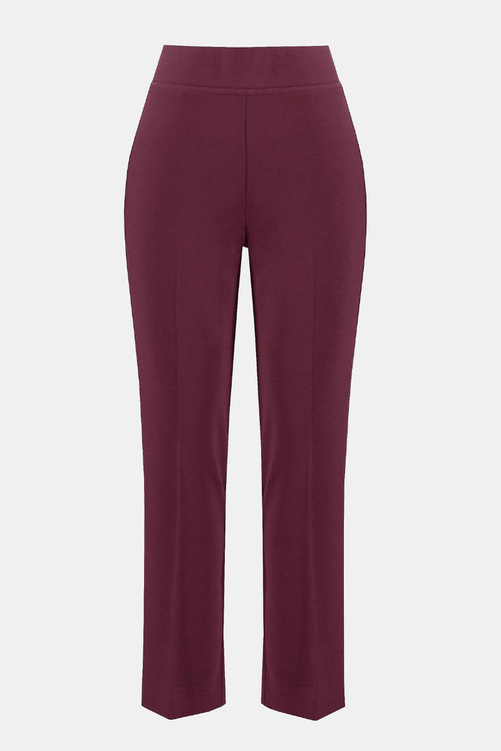 Pantalon slim classique sur mesure 144092 en noir, blanc, bleu marine, pierre de lune et vanille par Joseph Ribkoff in Noir / 16