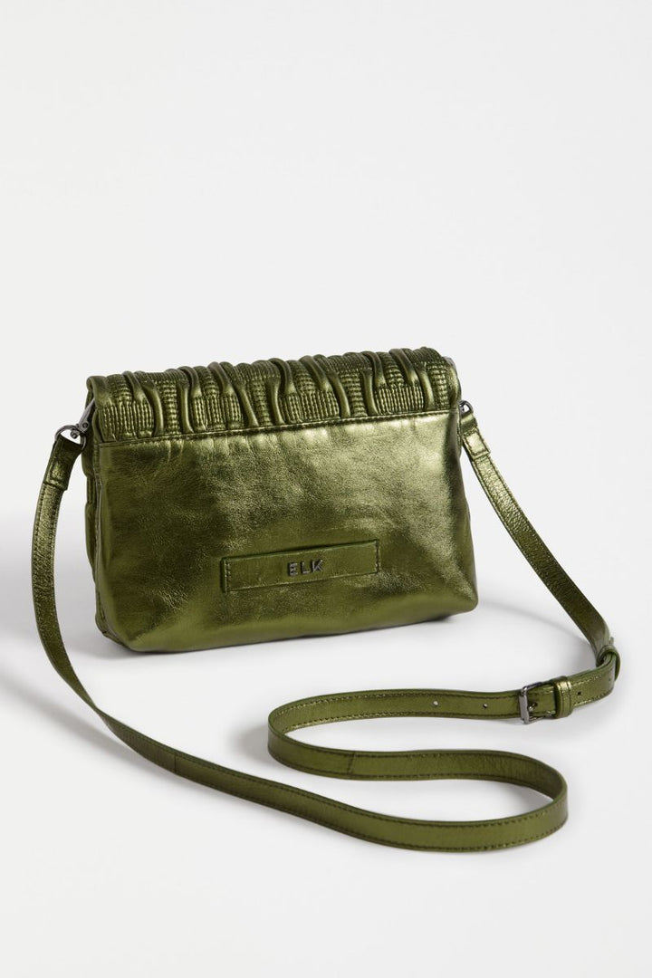 Liska Crossbody Bag L0228 by ELK the Label in Olive Green