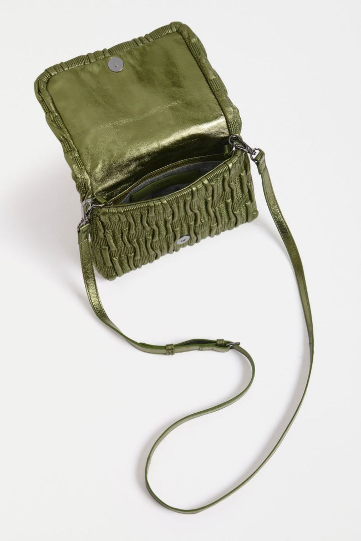 Liska Crossbody Bag L0228 by ELK the Label in Olive Green