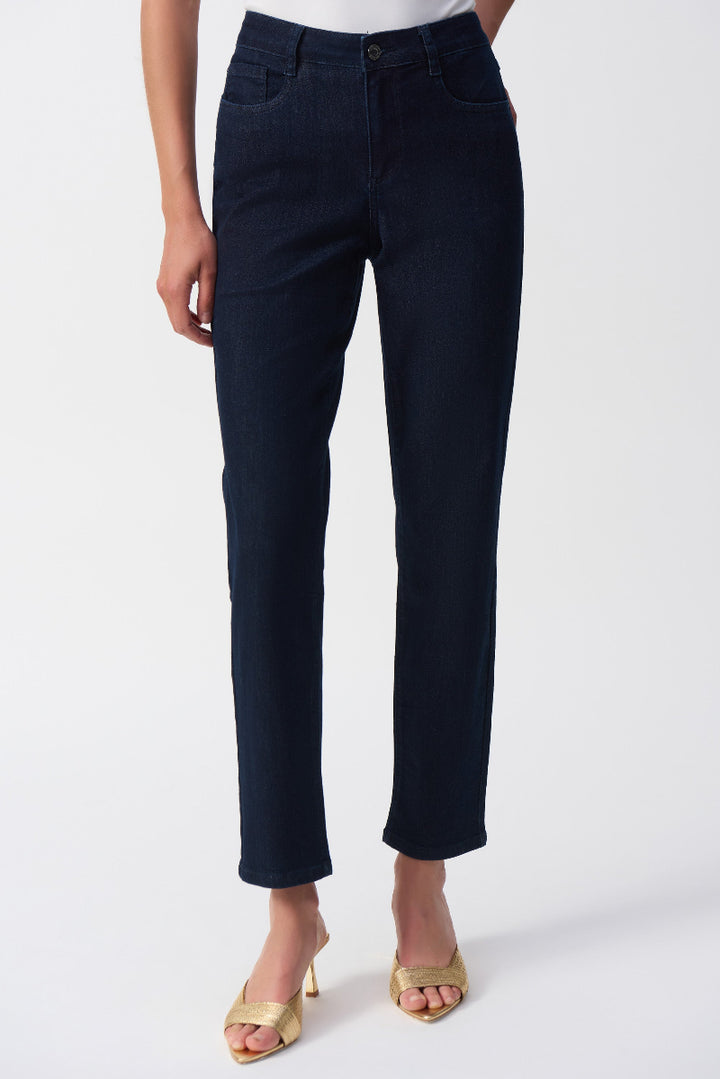 Gia Jeans The Classic Slim Fit Stretch in Featherweave 251966 by Joseph Ribkoff in 2 / Medium Blue Denim