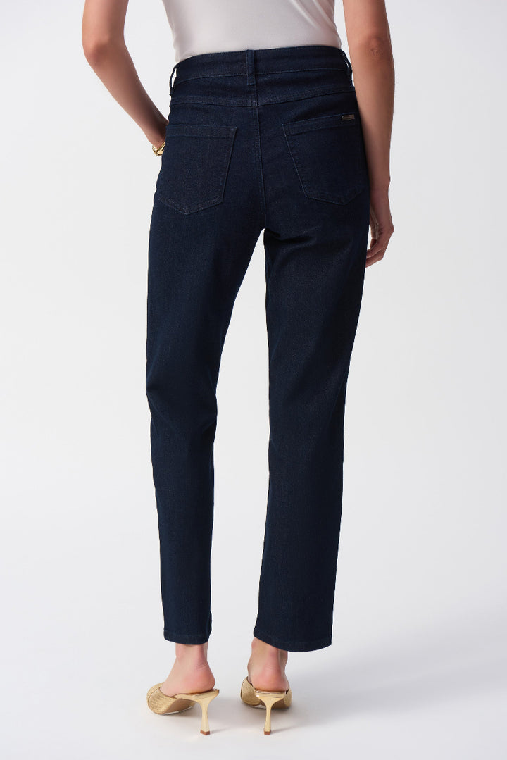 Gia Jeans The Classic Slim Fit Stretch in Featherweave 251966 by Joseph Ribkoff in 2 / Medium Blue Denim