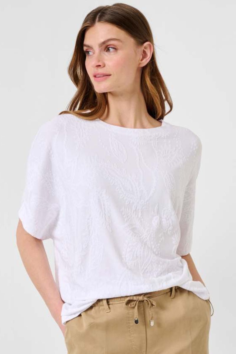 Rachel T-Shirt in white 34-4498/99 by Brax