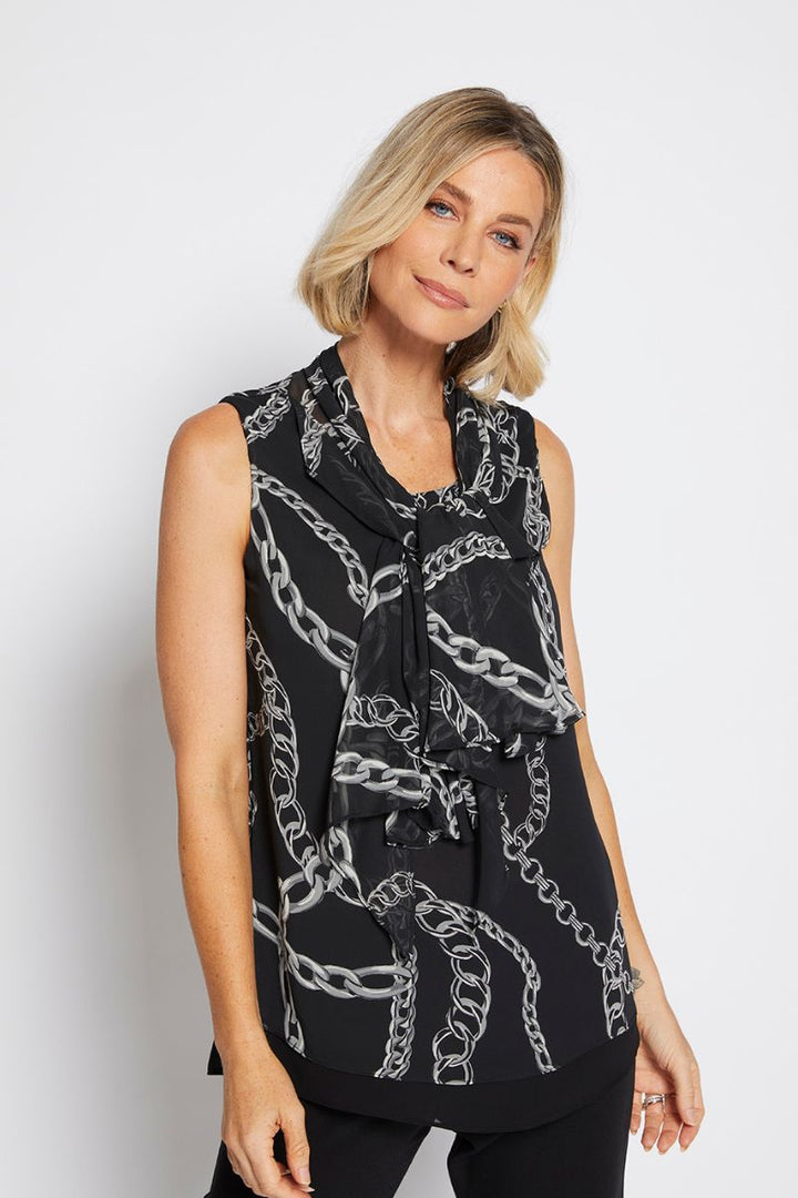S/L Cape Top in Necklace KAYLE.S24 by Philosophy in 8