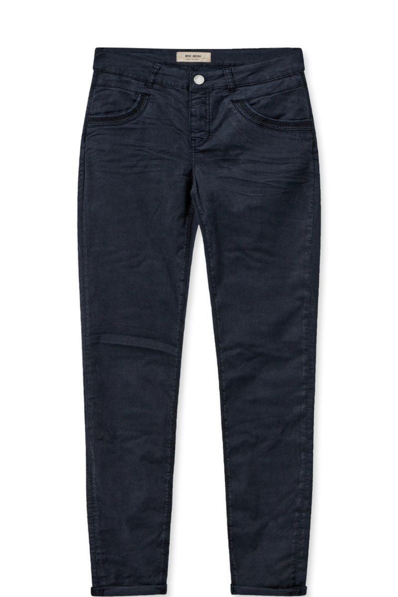 Naomi Treasure Pant in Navy 151830MW1 by Mos Mosh