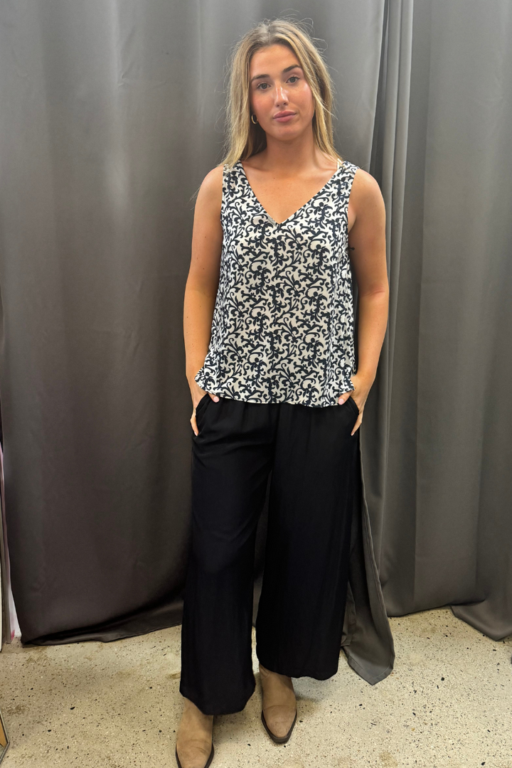 Audrey Slip in Quill Print Charmeuse F842 8703 by Mela Purdie in 12