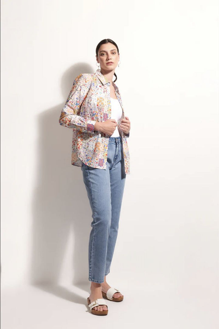 All Class Shirt in Summer Patchwork By Foil Clothing in 10