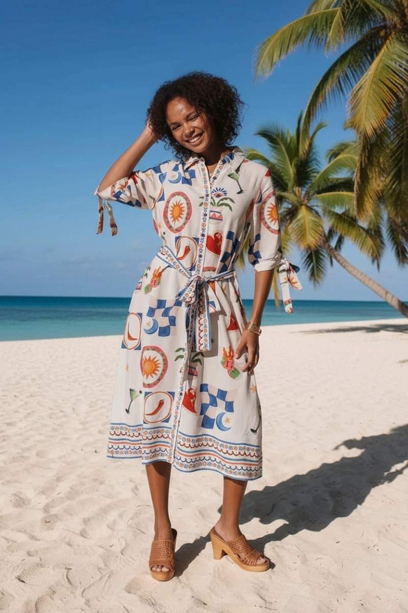 Spicy Margarita Long Dress by Joop & Gypsy 100022
