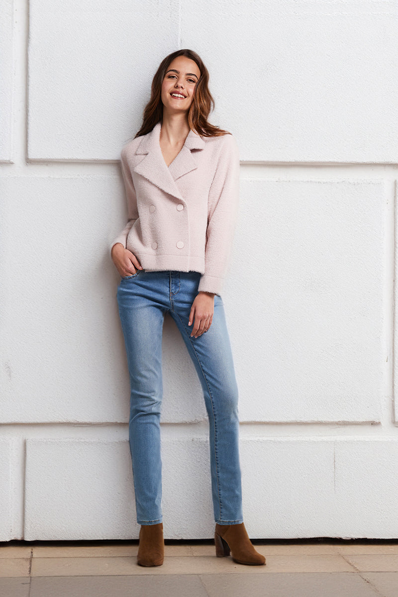 Rome Jean NLA2684 in Distressed Denim by Lania The Label