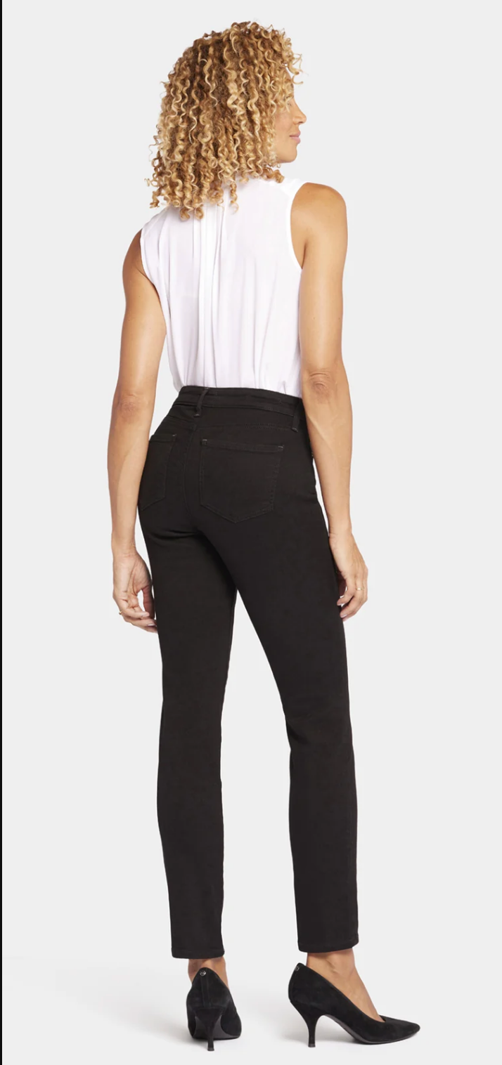 Sheri Slim Jeans in Black By NYDJ in 14