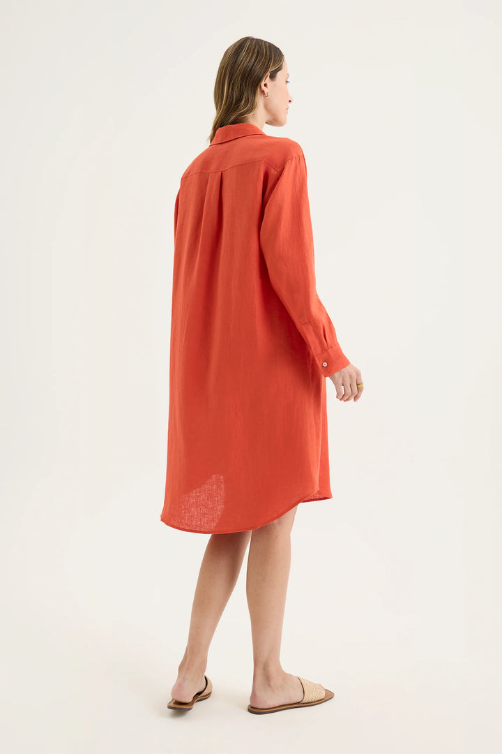 Yarra Trail Tirari Dress in Volcanic YTWN9639 in Volcanic / 8