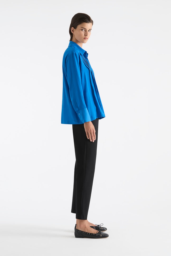 Mela Purdie Ponte Ankle Pant in Black F095 1839 by MELA PURDIE in 6-XXS / Black