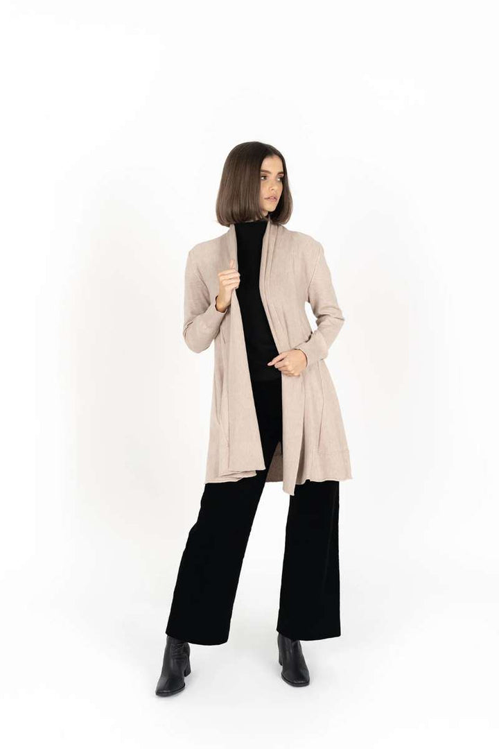 Aruba Cardigan HW25618 by Humidity Lifestyle in M / Birch