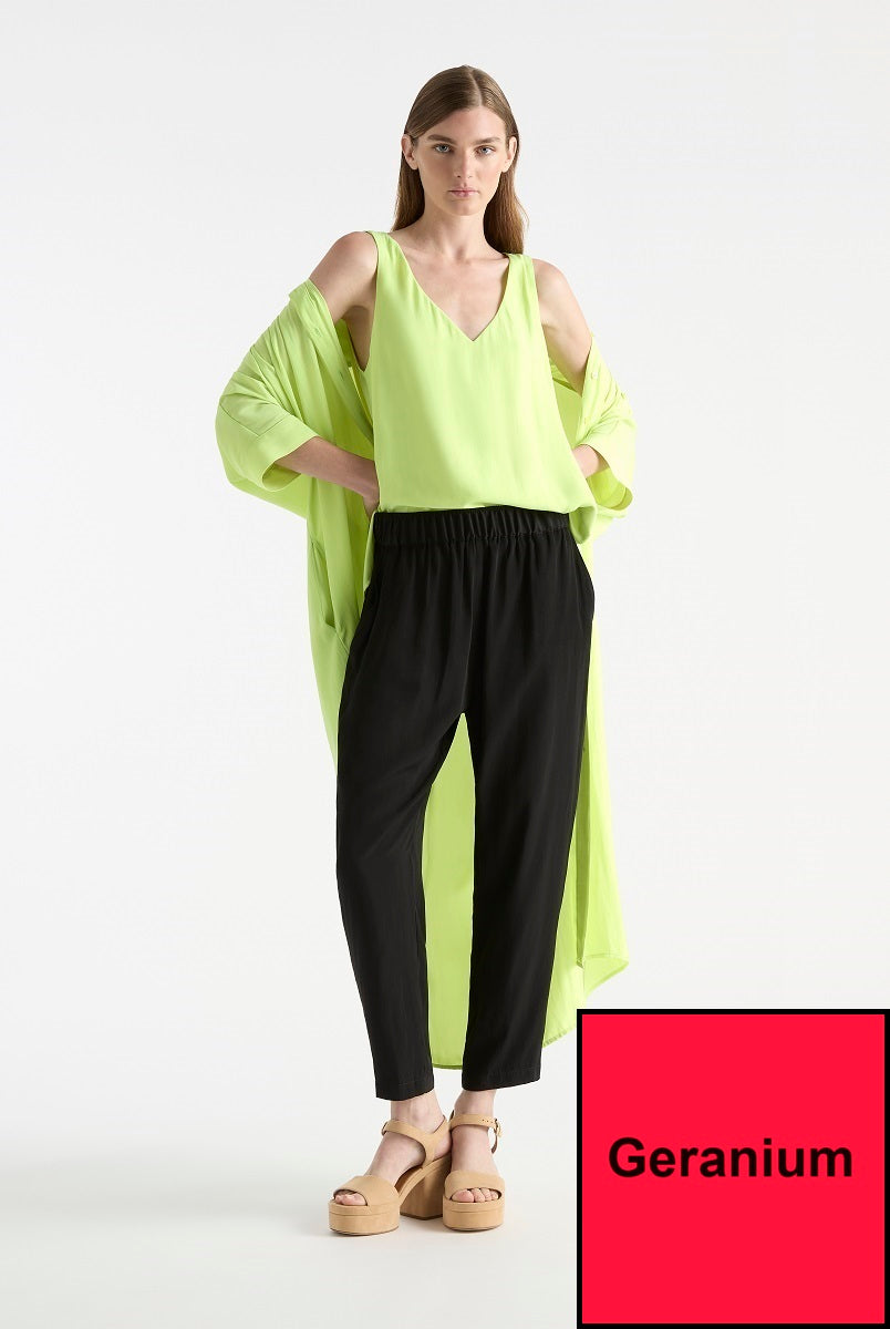 Audrey Tank in Geranium F67 2703 by MELA PURDIE