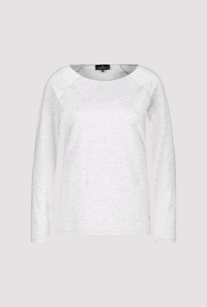 Basic Lurex T-shirt 807717MNR in Cloud Melange by Monari in 36