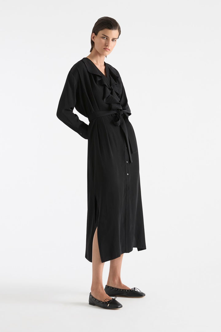 Mela Purdie Billow Dress in Topaz F67 3256 by MELA PURDIE in 10-S / Topaz