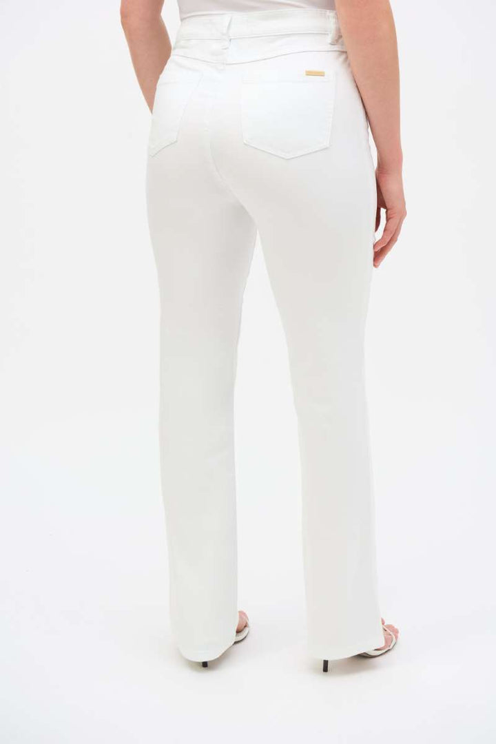 Brooke Classic Bootcut Stretch Featherweave Denim Jeans in 251967 by Joseph Ribkoff in 2 / Dark Blue Denim