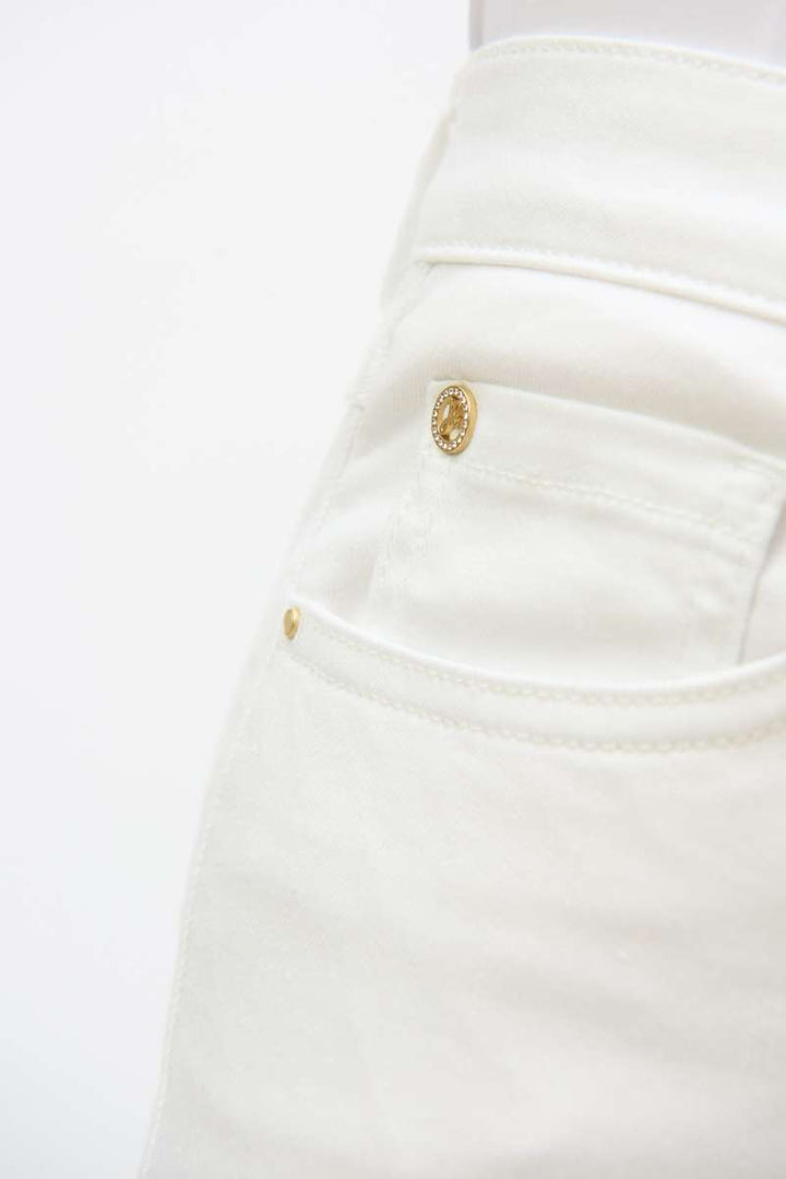 Brooke Classic Bootcut Stretch Featherweave Denim Jeans in 251967 by Joseph Ribkoff in 2 / Dark Blue Denim