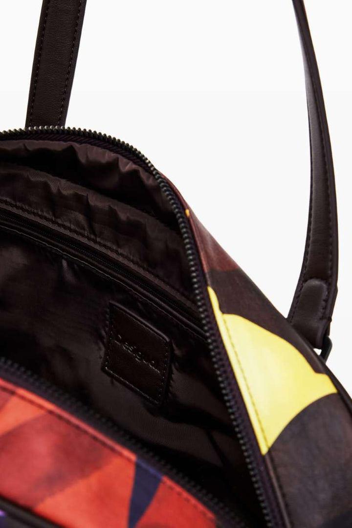 DESIGUAL Camo Lacroix Crossbody Bag in Dark Kaki 24WAXP40 by Desigual in OS / Dark Kaki