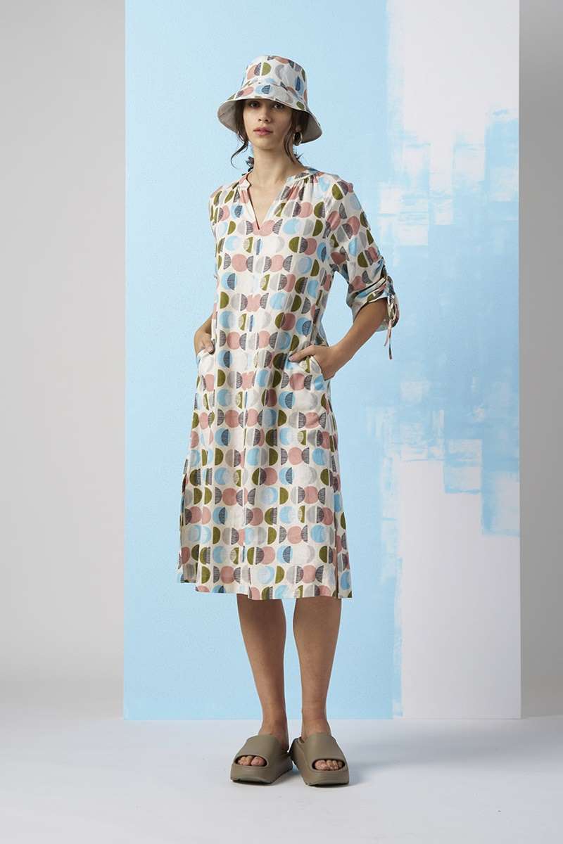 Circle Back Dress in Multi MS1319 by Madly Sweetly
