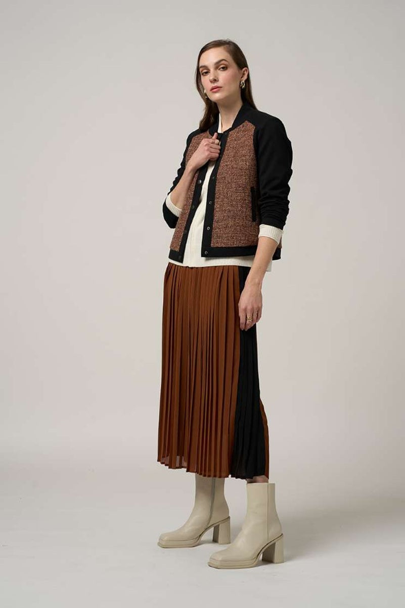 Code Skirt in Cinnamon MS1513 by Madly Sweetly