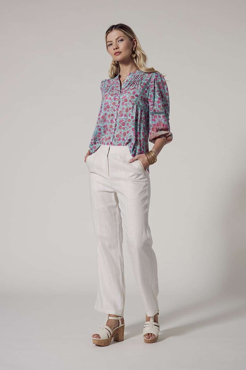Cortona Pant in Bone LS2701 by Loobie's Story