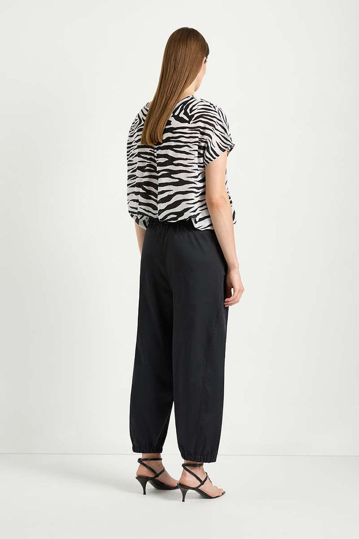 Mela Purdie Crop Club Pant in True Navy F613 1863 by MELA PURDIE in 6-XXS / True Navy