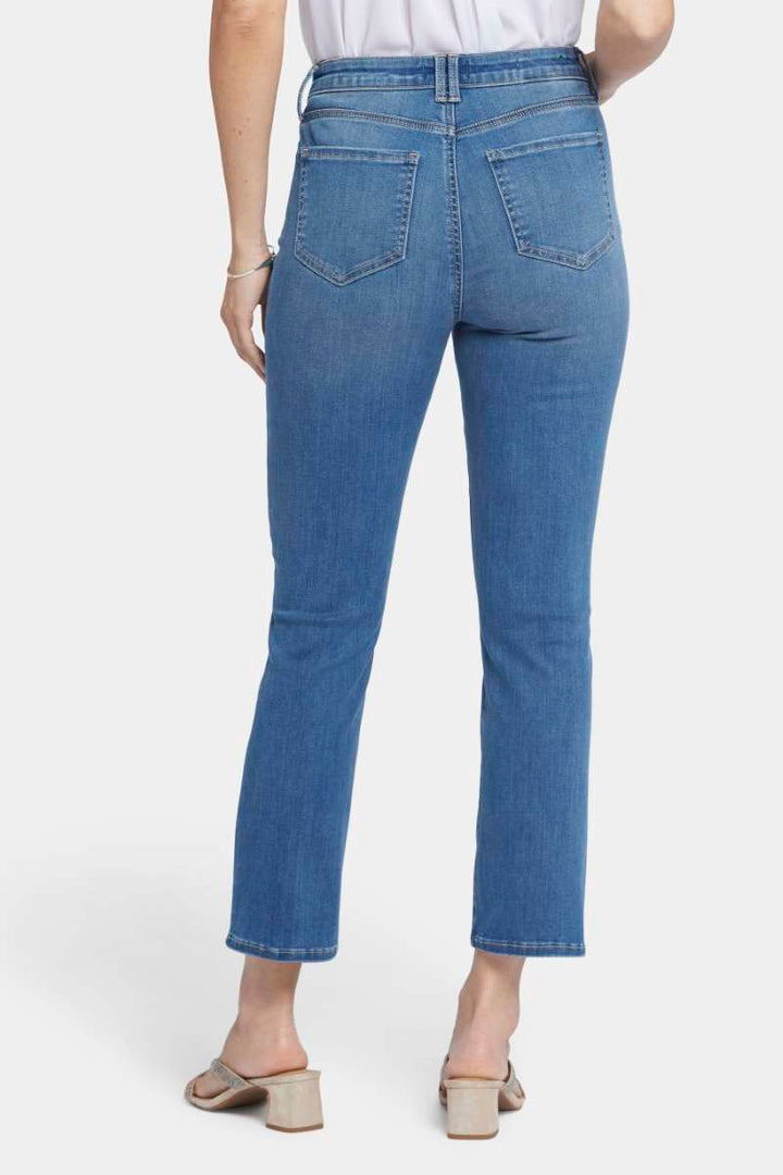 Curve Shape Sheri Slim Ankle Jeans in Bluewater MSHDSA8911 by NYDJ in 2
