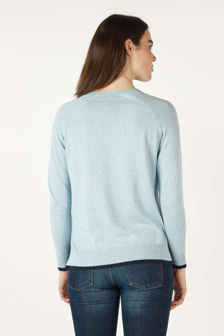 Essential V Neck ZP7157 by Zaket & Plover in XS / Powder