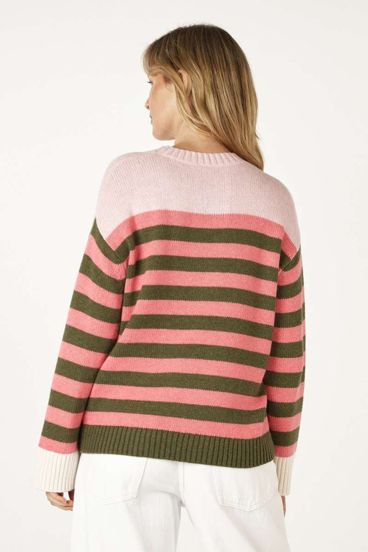 Fairisle Jumper ZP7102 by Zaket & Plover in L / Olive