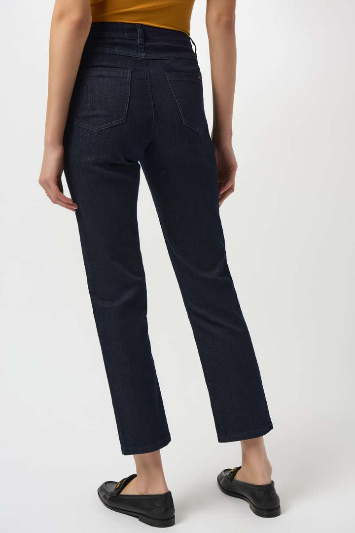 Gia Denim Jeans The Classic Slim Fit Stretch Featherweave 251966 by Joseph Ribkoff in Black / 2