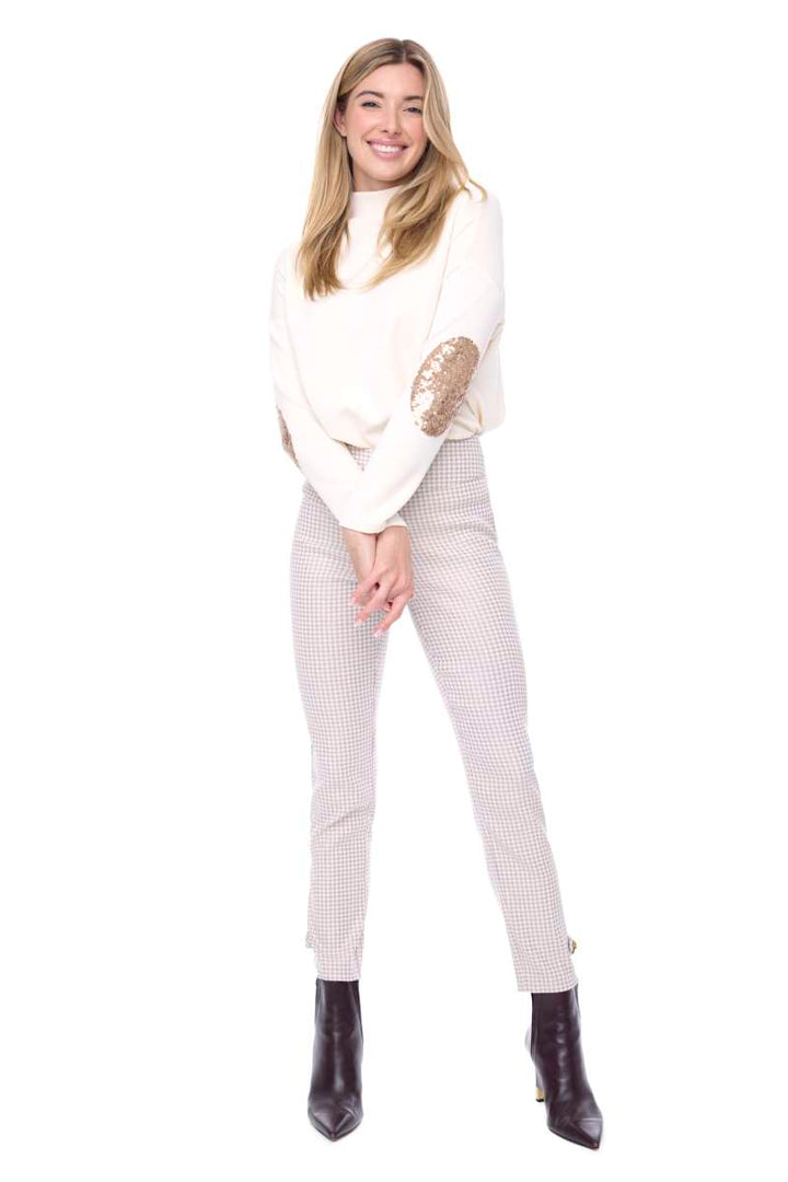 Up! Glossy Techno Slim Ankle Pant in Glossy 67917UP by UP! in 2 / Glossy
