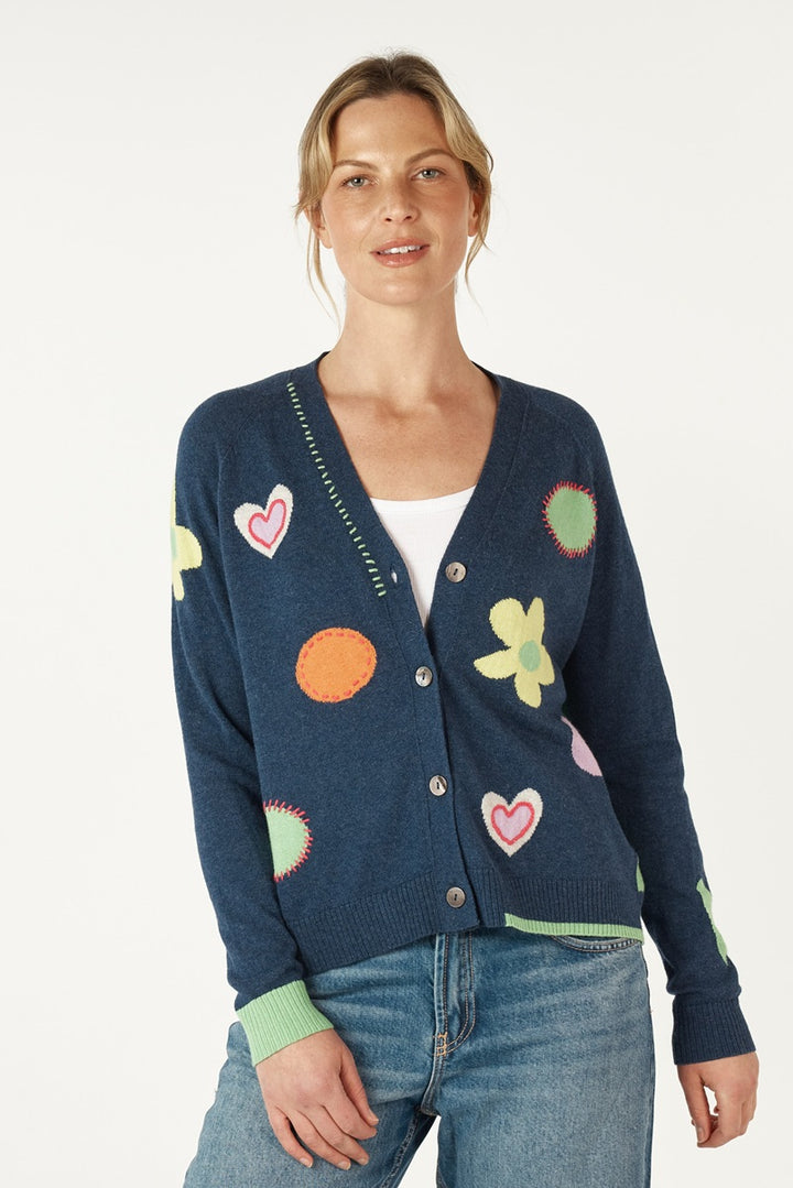 Happy Cardi ZP7136 by Zaket & Plover in XS / Oat
