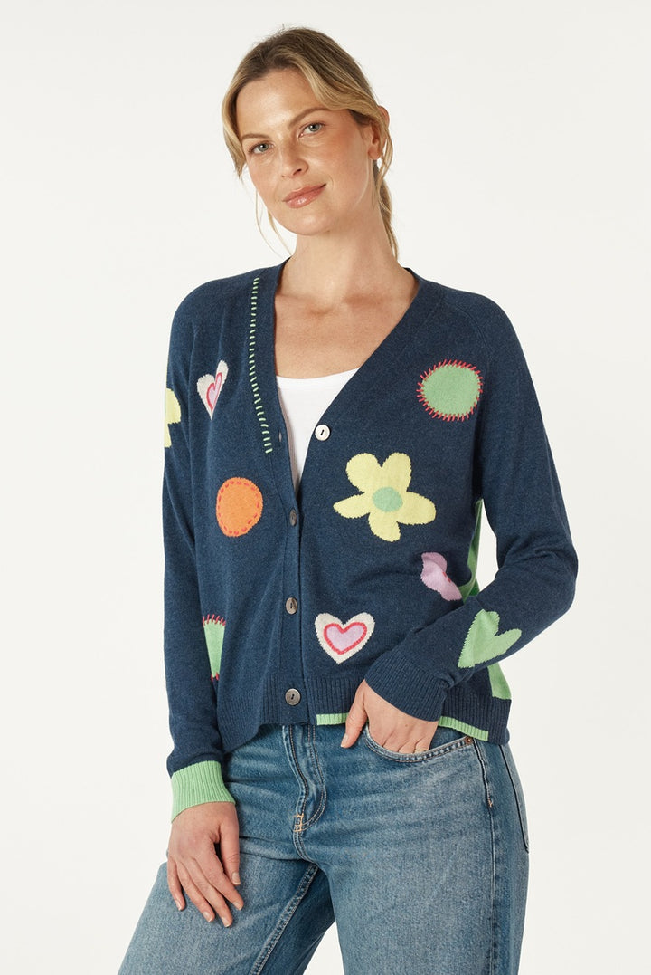 Happy Cardi ZP7136 by Zaket & Plover in XS / Oat