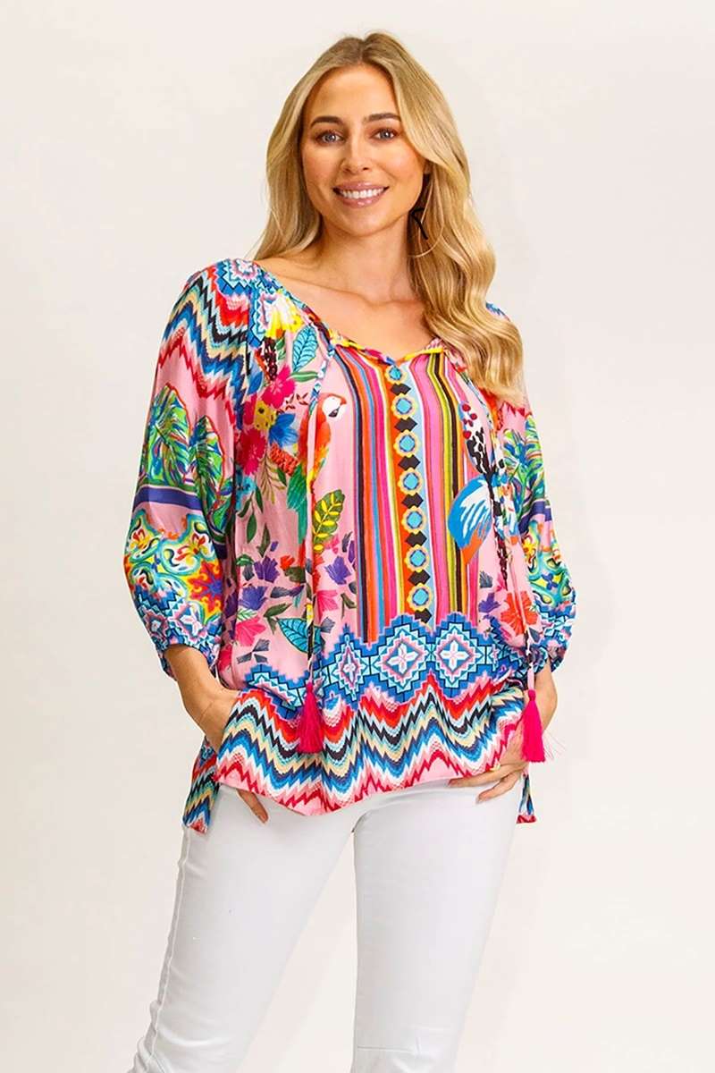 Hastings Top in Orchid LULHASTOP by Lula Life