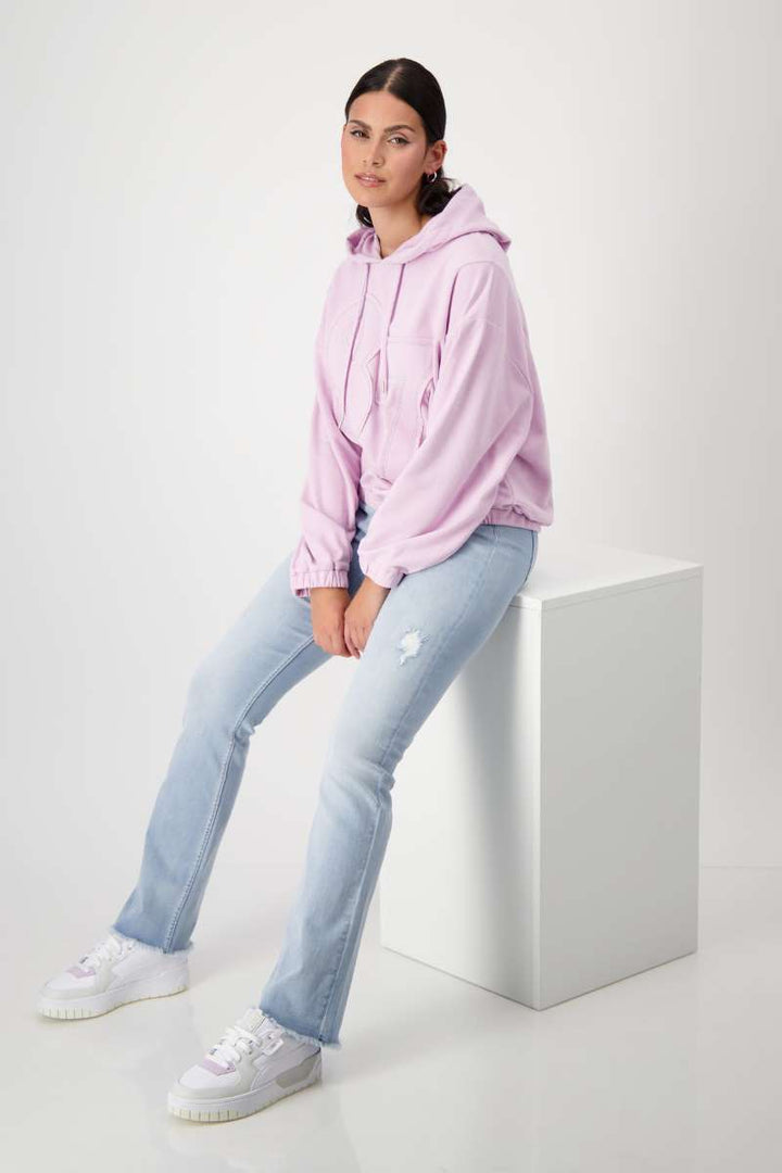 Hood Top 408344MNR in Lavender Rose by Monari in 40