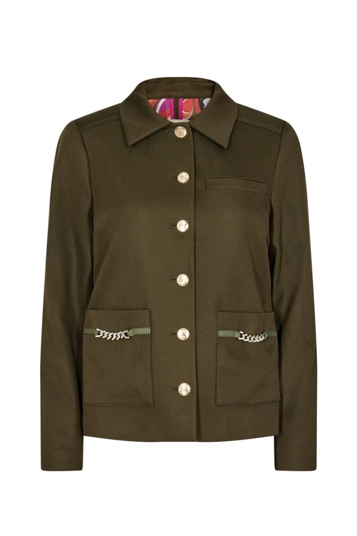 Iris Leport Jacket in Forest Night 154580MV1 by Mos Mosh in 32 / Forest Night