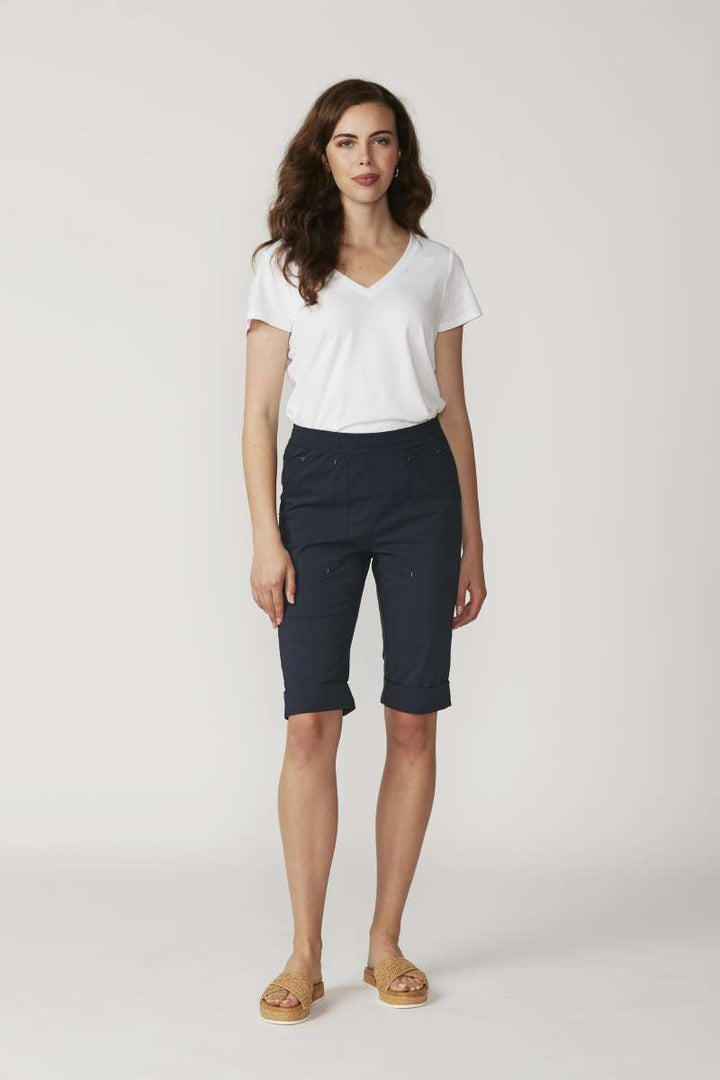 LTL Cuffed Short in Navy NLA2790 by Lania The Label in 8 / Navy