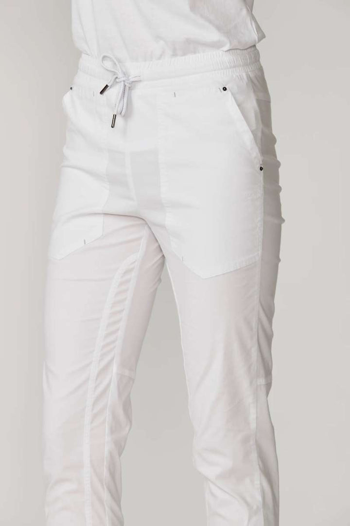 LTL Port 7/8 Pant in White NLA2743 by Lania The Label in 8 / White