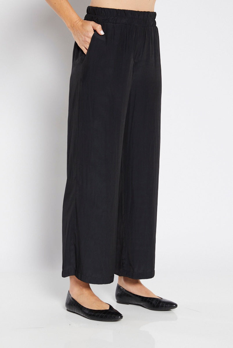 Lusture Wider Pant in Black VIOLIN.W25 by Philosophy