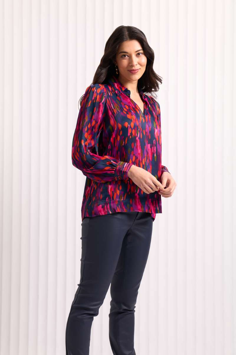 Make A Statement Blouse in Good Impression CFO8102 by Foil