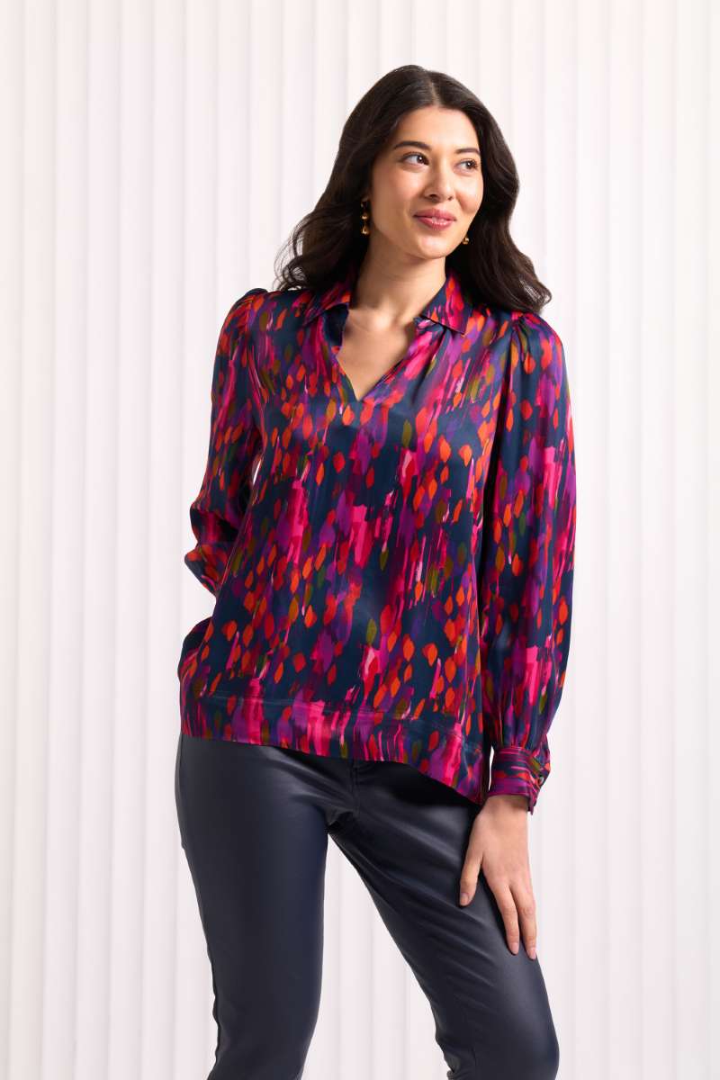 Make A Statement Blouse in Good Impression CFO8102 by Foil