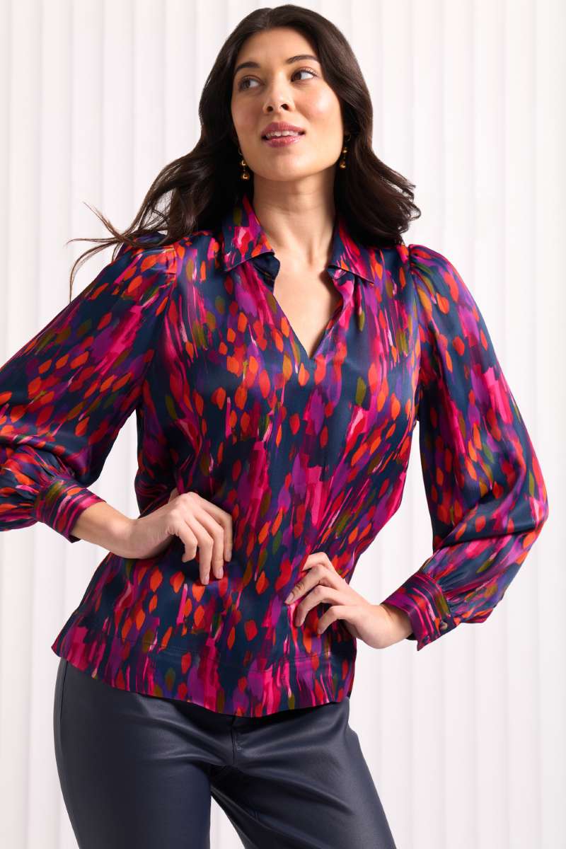 Make A Statement Blouse in Good Impression CFO8102 by Foil