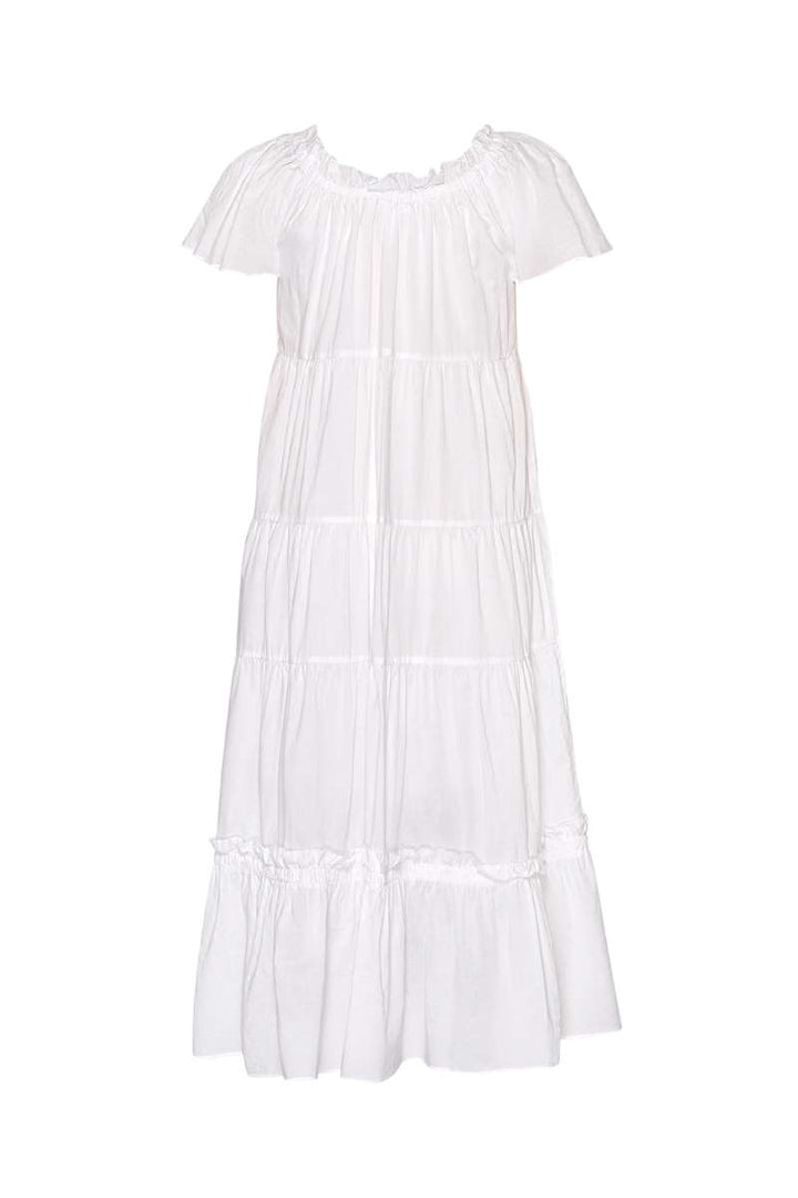 Matisse Midi Dress in White LS2550 by Loobie's Story in 8 / White