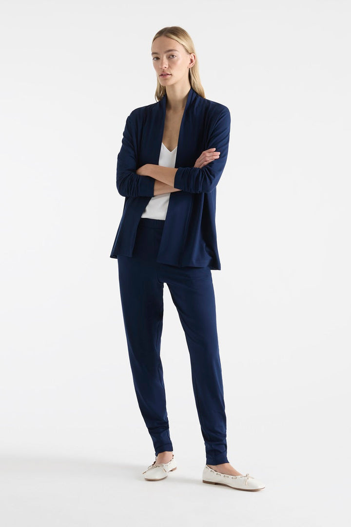 Mela Purdie Pull On Jacket in Black F01 4173 by MELA PURDIE in 6-XXS / Black