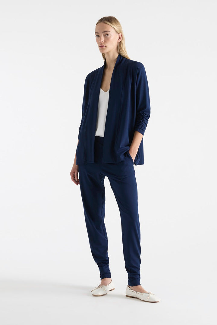Mela Purdie Pull On Jacket in Black F01 4173 by MELA PURDIE in 6-XXS / Black