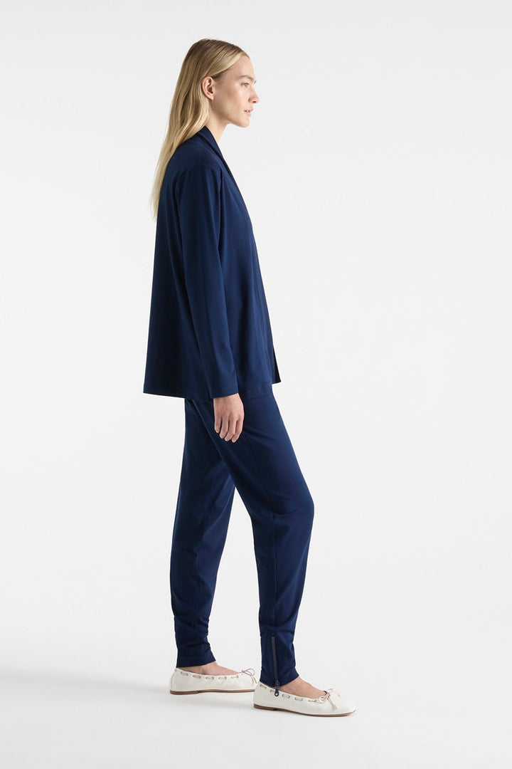 Mela Purdie Pull On Jacket in Black F01 4173 by MELA PURDIE in 6-XXS / Black