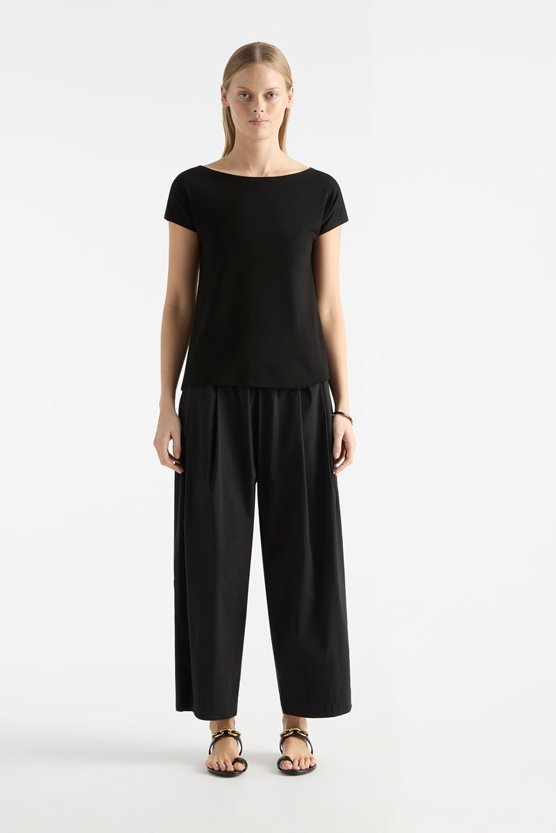 Raglan Shell in Black F01 212 by MELA PURDIE