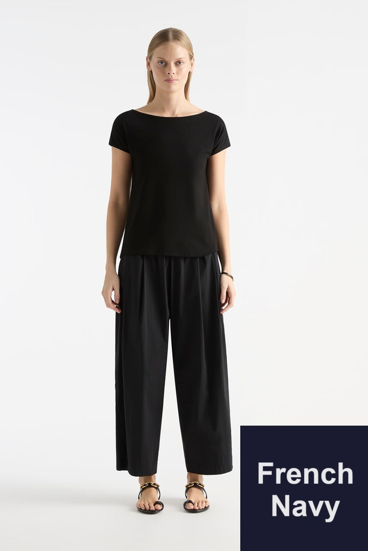 Mela Purdie Raglan Shell in French Navy F01 212 by MELA PURDIE in 6 / F65 French Navy
